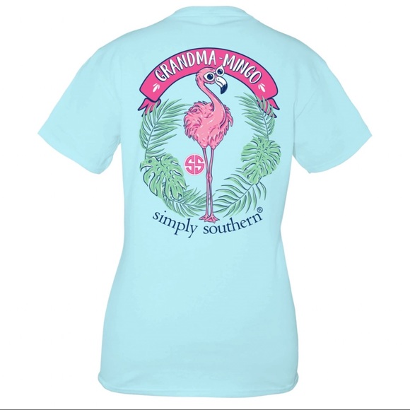 ✨🆕💗🦩SIMPLY SOUTHERN GRANDMA-MINGO LOGO TEE🦩💗 - Picture 8 of 8
